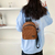 Mini mochila feminina de veludo, mochilas pequenas, bolsas casuais simples para - comprar online