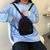Mini mochila feminina de veludo, mochilas pequenas, bolsas casuais simples para - comprar online