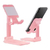 Suporte de Mesa para Celular Com Espelho Ajustável Articulado Tablet Smartphone (Rosa) - comprar online