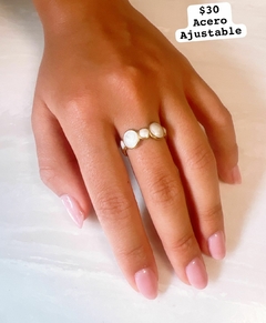 ANILLO AJUSTABLE DE ACERO INOXIDABLE