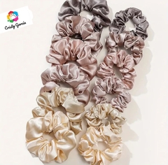 SCRUNCHIE DE SATIN