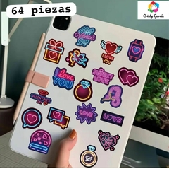 PAQ 64 STICKERS