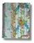 CADERNO 10MT/160F CAPA DURA ESPIRAL FLORAL - Positiva Papelaria