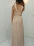 Vestido Sofia Nude com Cinto - comprar online