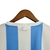 camisaretroselecaodaargentinahome1986masculinalecoqsportifbrancacomdetalhesemazul