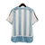 camisaretroselecaodaargentinahome2006adidasmasculinaazulcomdetalhesembrancoepreto