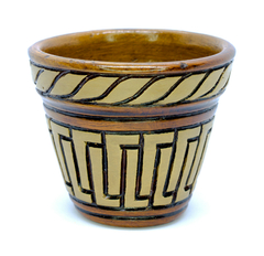 Mini Vaso para Plantas - Cerâmica Marajoara - AMAZOARTE