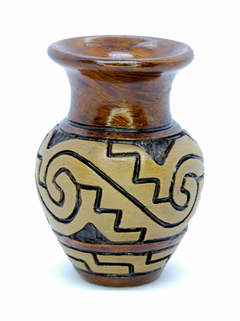 Mini Vaso Decorativo Multiuso - Cerâmica Marajoara - loja online