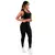 1 Conjunto Calça Legging + Top Fitness Roupas Femininas Para Academia - comprar online