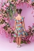 Kit Tal Mãe Tal Filha Luxo Vestidos Curto Estampado Florido - comprar online