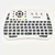 Mini Teclado Wireless LE-7703 (cod.0060)