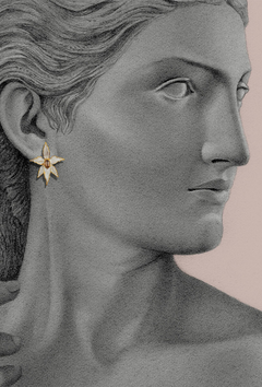 Aguadija orchid earrings - buy online