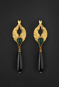 Victorian wings earrings