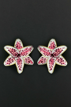 Iris Lilies earrings