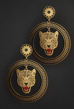 Maxi jaguar earrings