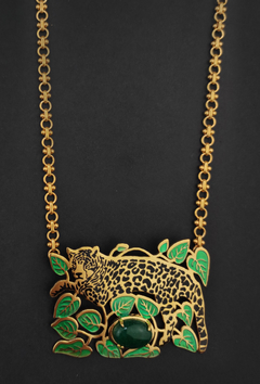 Jungle of the Jaguar Necklace