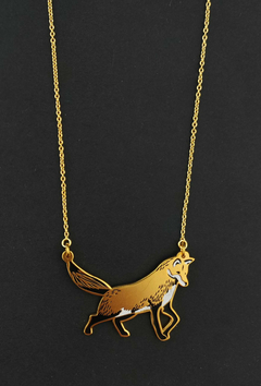 Mini fox necklace