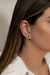 Brinco EarHook Duo Cravejado - comprar online