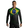 CAMISA TÉRMICA DE PROTEÇÃO SOLAR UV50+ BRASIL REF. 0492