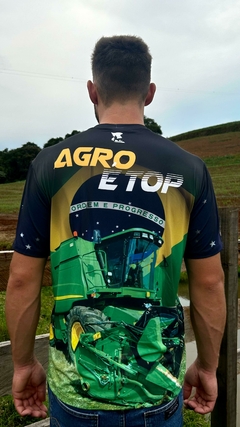 CAMISETA TÉRMICA PROTEÇÃO UV50+ AGRO É TOP REF. 037 - Texas Wild