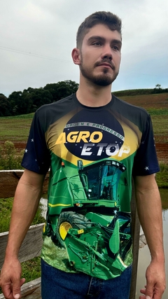 CAMISETA TÉRMICA PROTEÇÃO UV50+ AGRO É TOP REF. 037 - comprar online