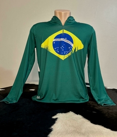 CAMISA TÉRMICA PROTEÇÃO UV 50+ BRASIL REF. UVM004