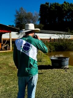 CAMISA TÉRMICA PROTEÇÃO UV 50+ BRASIL REF. UVM004 na internet