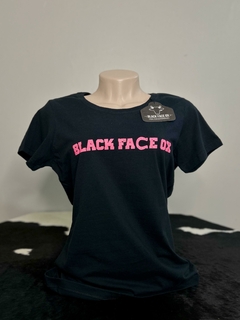 CAMISETA BABY LOOK BLACK FACE OX REF. BFO 0022