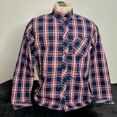 CAMISA XADREZ MANGA LONGA MASCULINA REF. KZ0020