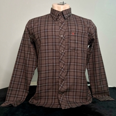 CAMISA XADREZ MANGA LONGA MASCULINA REF. KZ0007