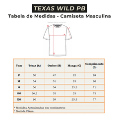 Imagem do CAMISETA TEXAS WILD TW REF. 0007