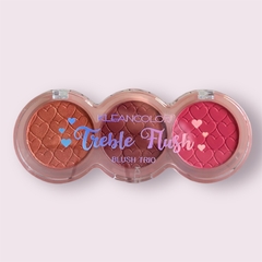 Trío de rubores Treble Flush Kleancolor - Vital Bella