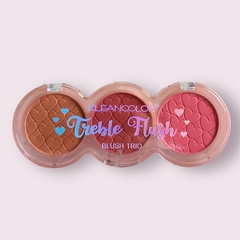 Trío de rubores Treble Flush Kleancolor - tienda online