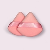 Esponjita Triangle Velvet Pink Beauty Creations 1 UND