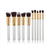 Kit 10 pinceis de maquiagem Kabuki profissional - comprar online