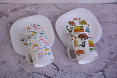 SET PLATO INFANTIL + TAZA RECTA