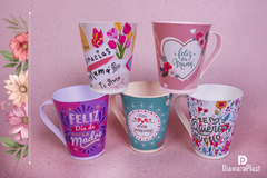 TAZA CONICA ESTAMPADA DDM