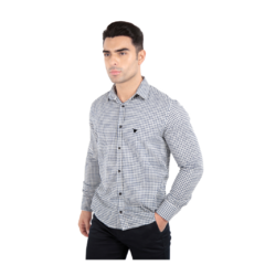 CAMISA MANGA LONGA XADREZ MARINHO E PRETO - comprar online