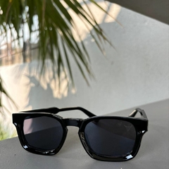 OCULOS DE SOL PRETO RETANGULAR - comprar online