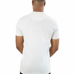 POLO COTTON LINHO FLAME AREIA - G - comprar online