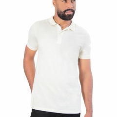 POLO COTTON LINHO FLAME AREIA - G