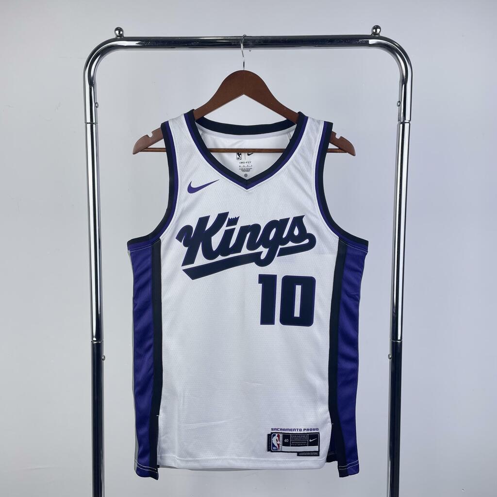 Regata Sacramento Kings Sabonis #10 Branco - NBA