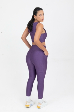 Cropped Ana - Ametista - Inspiração Fitwear