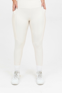 Legging com bolso - Off White