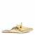 Mule Santa Lolla Feminino Adulto Craquelete Dourado