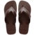 Chinelo Havaianas Masculino Adulto Hybrid City Marrom