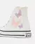 Tênis All Star Feminino Infantil Chuck Taylor Borboleta Creme - Bárbara Luxo