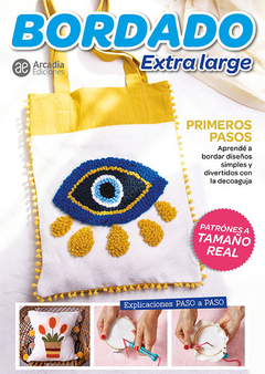 EXTRA LARGE EMBROIDERY MAGAZINE - FIRST STEPS