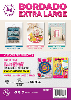 REVISTA DE BORDADO EXTRA LARGE 4 - comprar online