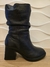 BOTA FEMININA CORURO SOFT PRETO CANO MÉDIO COM DOBRAS, REF. 7006 - comprar online